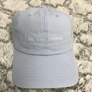 DAD GAME STRONG Strapback Slouch Baseball Hat